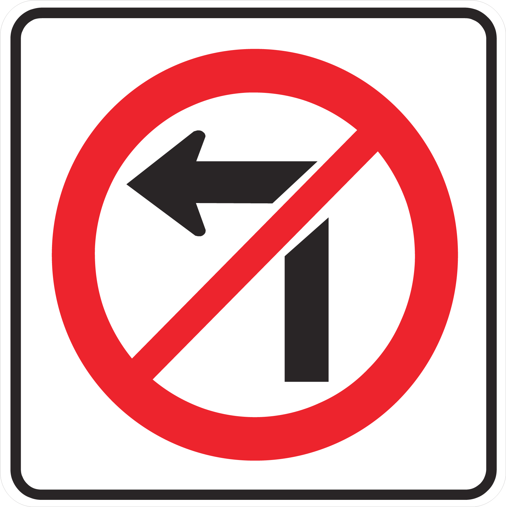 Regulatory Sign 60x60